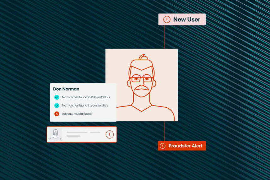 Dandork63 suspicious username warning screen showing scam account detection on social media platform with red alert symbols