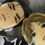 Jinx VyManga reading interface showing BL manhwa chapter selection and navigation menu on mobile device