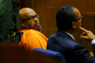 Marion Hugh Knight Jr Suge Knight Death Row Records co-founder in court during legal proceedings before prison sentence