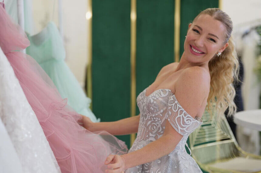 Hayley Paige net worth visualization showing bridal designer's $15 million assets and brand portfolio in 2025