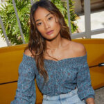 Jarah Mariano net worth model posing at fashion event showing financial success from modeling career