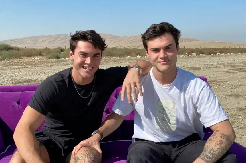 Dolan Twins net worth visualization showing income sources including YouTube earnings, Wakeheart business, and merchandise sales