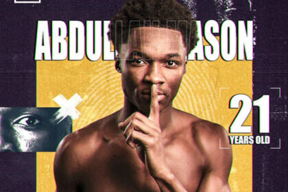 Abdullah Mason net worth growth chart showing boxing earnings from debut to 2025 WBO lightweight championship win