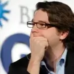 Andrew Mason net worth profile photo showing the Groupon founder and Descript executive chairman at a business event