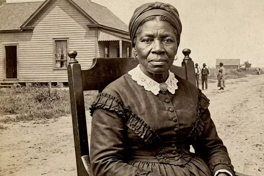 Biddy Mason portrait showing the formerly enslaved woman who built a $300,000 net worth through Los Angeles real estate investments