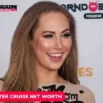 Carter Cruise net worth smiling in a close-up portrait for the Carter Cruise article.