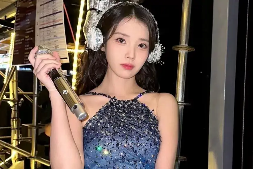 Lee Ji-Eun IU net worth 2026 — South Korean singer and actress in a promotional setting