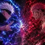 Gojo vs Sukuna: face-off Satoru Gojo and Ryomen Sukuna clashing in Jujutsu Kaisen