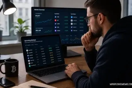 Crypto Airdrops List 2026 showing top token distribution projects and how to claim free crypto tokens