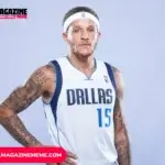 Timeline graphic showing Delonte West's NBA teams and contract years