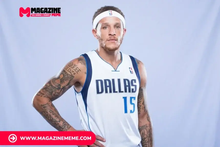 Timeline graphic showing Delonte West's NBA teams and contract years