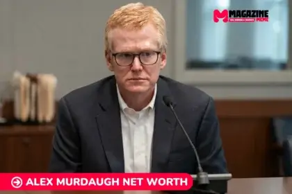 Alex Murdaugh, seated at a courtroom table in a dark suit, pictured for the Alex Murdaugh Net Worth article