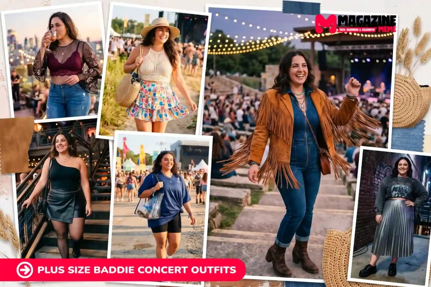 18 Plus Size Baddie Concert Outfits for All-Night Comfort
