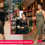 Plus Size Baddie Date Night Outfits For Woman over 40