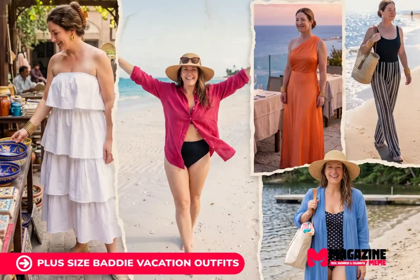 22 Plus Size Baddie Vacation Outfits