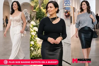 Plus Size Baddie Outfits for Women Over 40 on a Budget