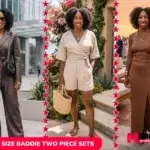 plus size baddie two piece sets