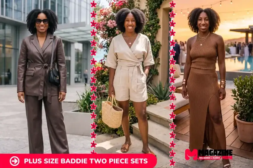 plus size baddie two piece sets