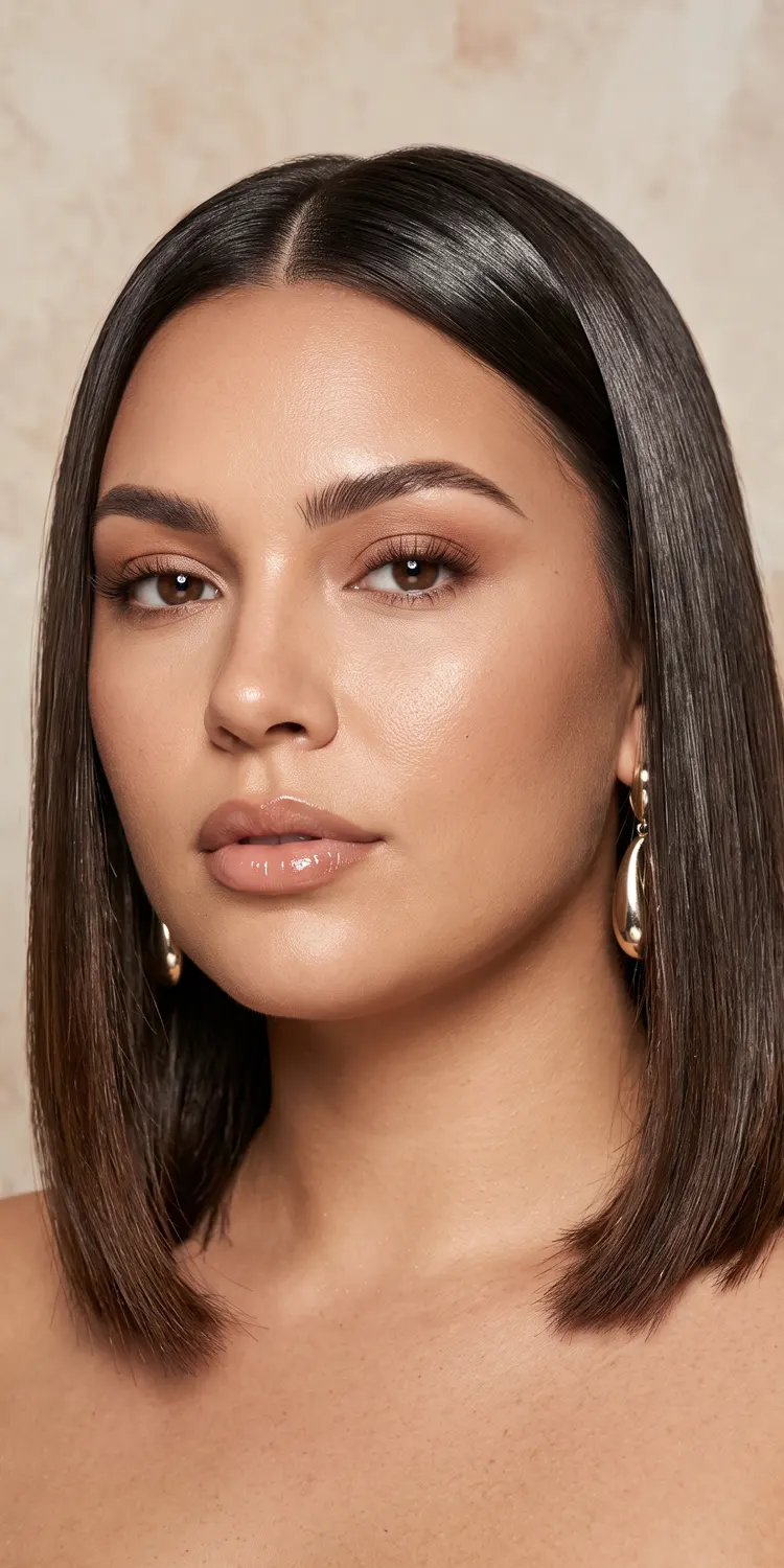 Commit to Snatched Glass Hair and Sharp Center Parts