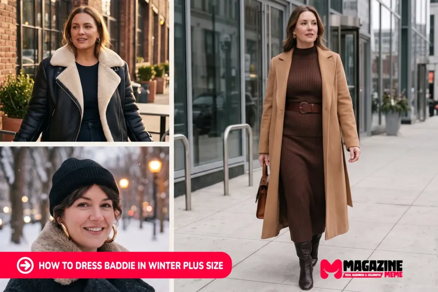How To Dress Baddie In Winter Plus Size: 10 Warm Outfits With Edge