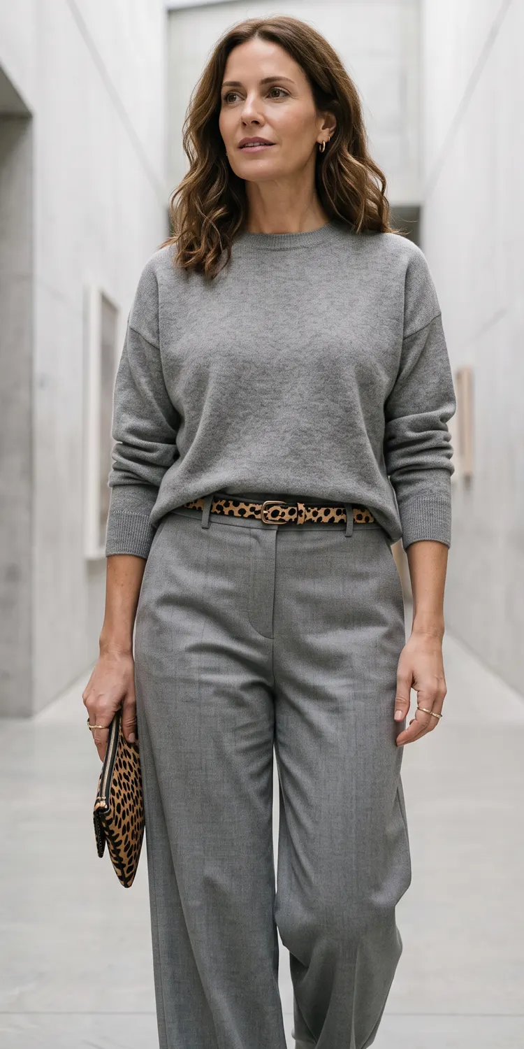 Limit Bold Prints to Small Belts or Bags on Solid Foundations