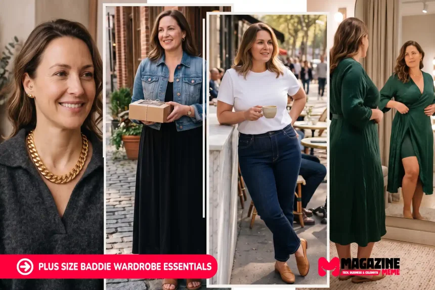 20 Plus Size Baddie Wardrobe Essentials for Women Over 40